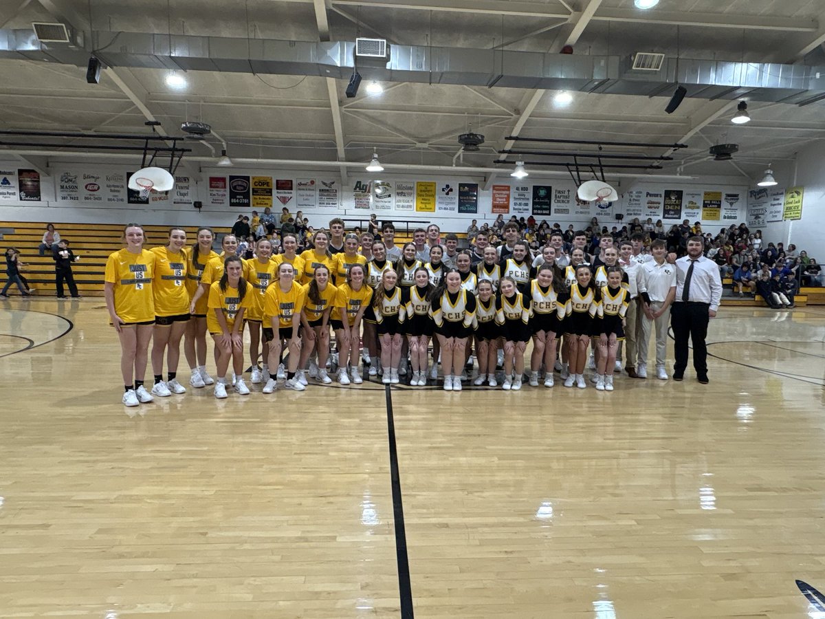 2025 ⁦<a href="/PickettBobcats/">Pickett Co. Boys Basketball</a>⁩ Black &amp; Gold is game in the books!
Thanks to ⁦<a href="/pcladybobcats/">Pickett Co. Lady Bobcats</a>⁩ and a Big thanks to our Cheerleaders as well the Student Body for all the support.