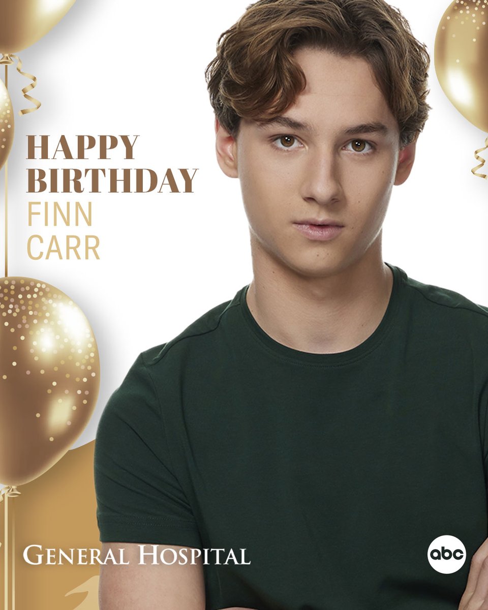 🎊 Please help us wish <a href="/finn_carr08/">Finn Carr</a> a very #HappyBirthday! 🎉 #GH