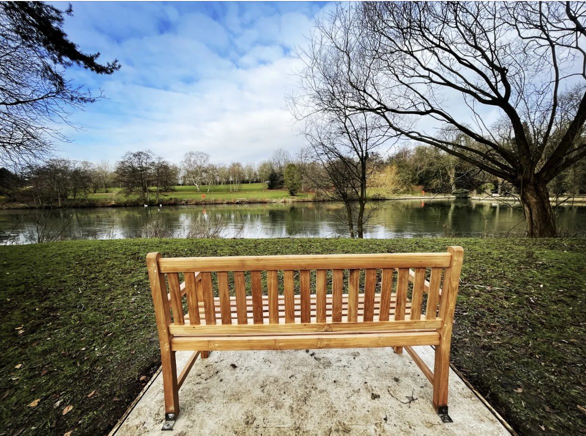 This After Life bench is also amazing.

'HOPE IS EVERYTHING'
