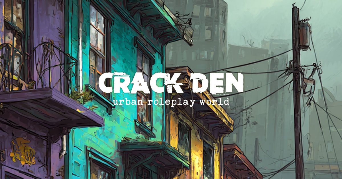 CrackDen's tweet image. Looking for a home with character? 🏠

Crack Den offers a variety of rentals to fit every story — from bustling campus dorms to gritty row homes buried in the slums.

Limited availability ⏰ — check it out at thecrackden.com/rentals

#SecondLife #TheCrackDen #Roleplay #Metaverse