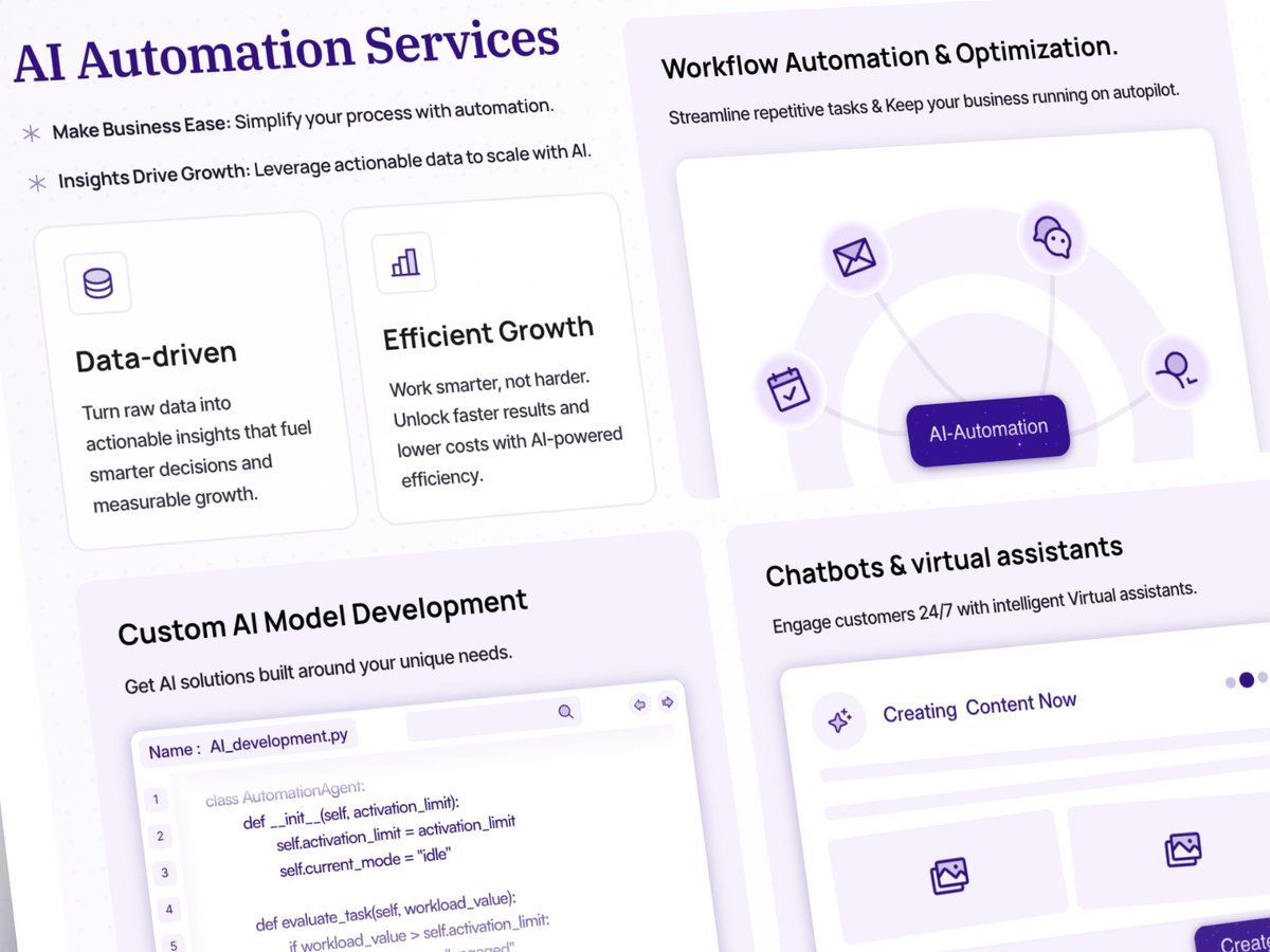alphadesignglob's tweet image. Free AI Agency &amp;amp; Landing Page Template

alphadesignglobal.pro/landeros

#AIagency #LandingPageDesign #FreeTemplate #MarketingAgency #WebDesign #AIAutomation
