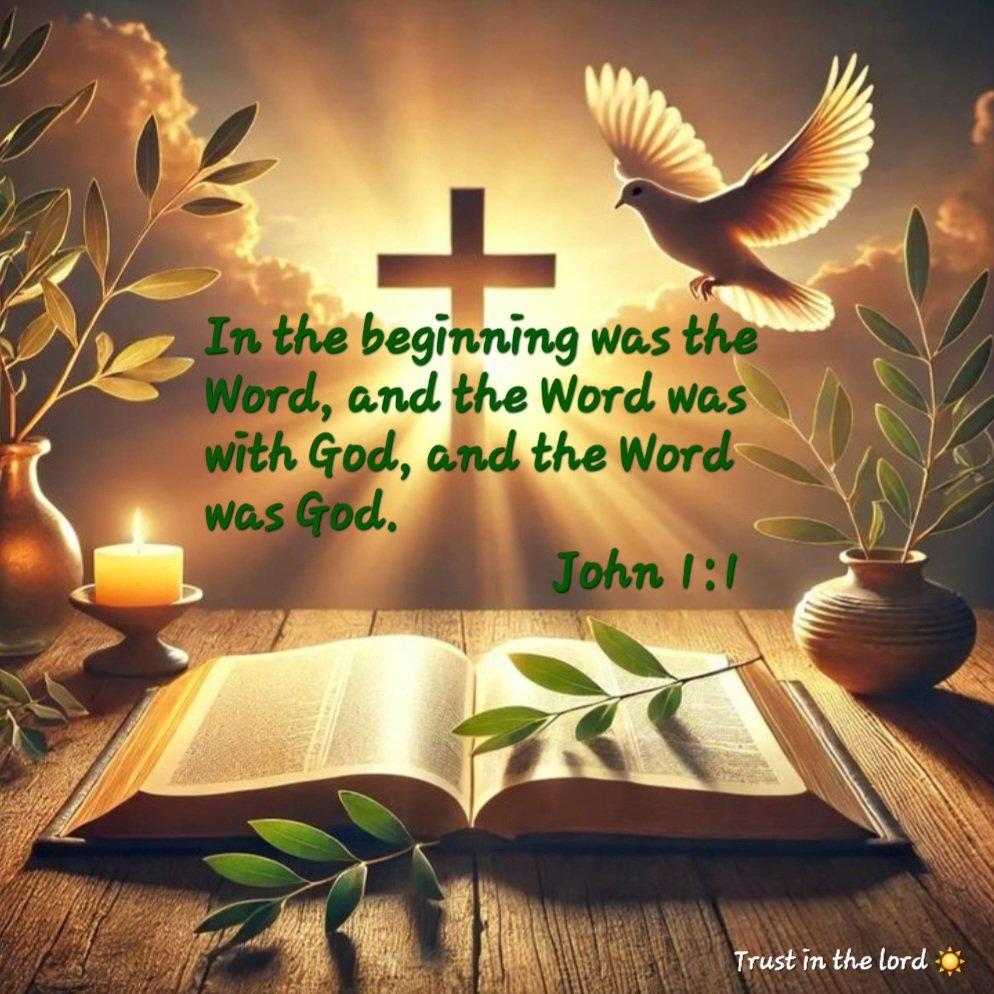 the_trust82956's tweet image. Eternal God,
You are the Beginning and the End. Your Word is the source of life, bringing light and truth to all who believe.
Lord Jesus, the Living Word, dwell in my heart and guide my thoughts, words, and actions according to Your will.

#John1v1 #WordOfGod #InTheBeginning #fyp