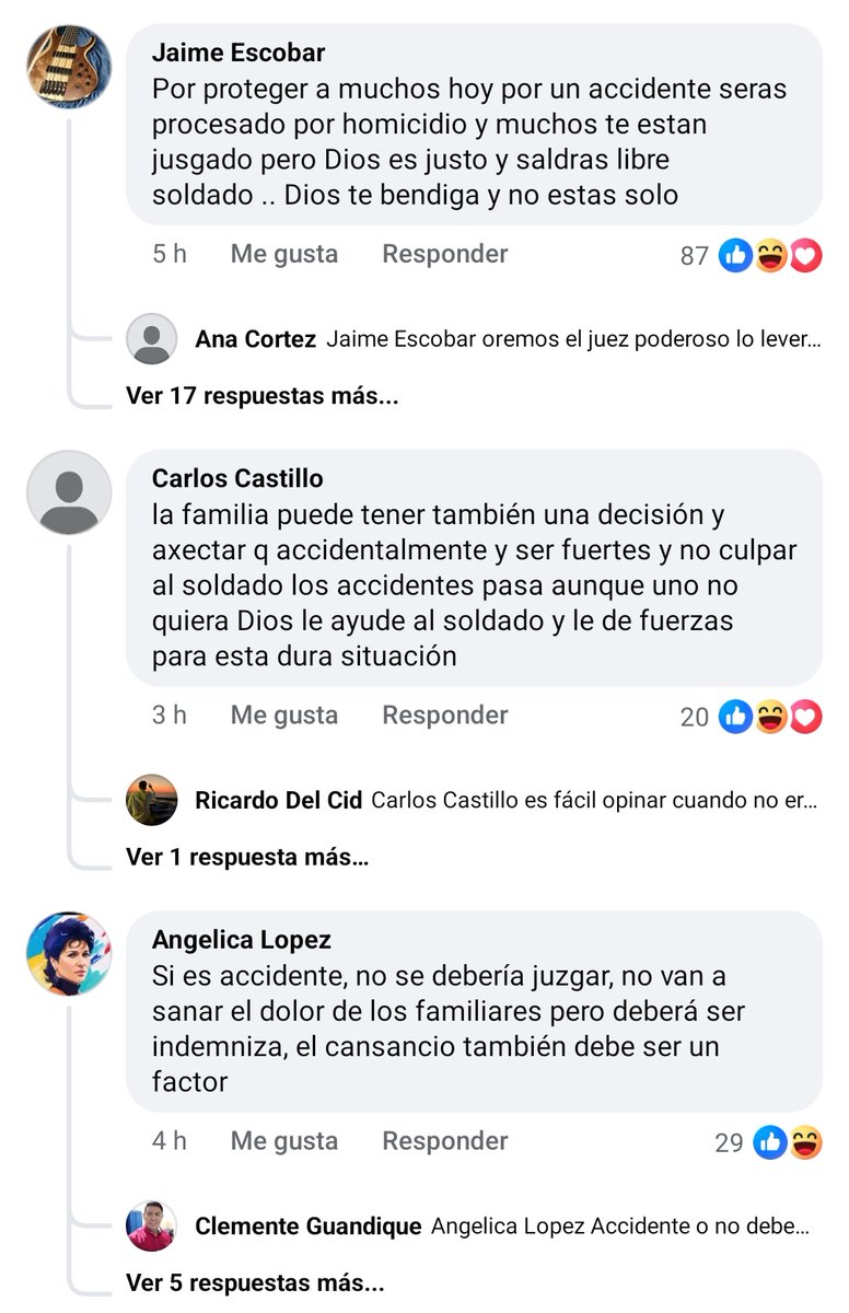 "Eres inocente", "no somos perfectos", "todos cometemos errores", "saldrás libre", "la familia no debe culpar al soldado", "no se debería juzgar" y están defendiendo a un sujeto que asesinó a una mujer.

Es difícil aceptarlo, pero el salvadoreño no tiene salvación.