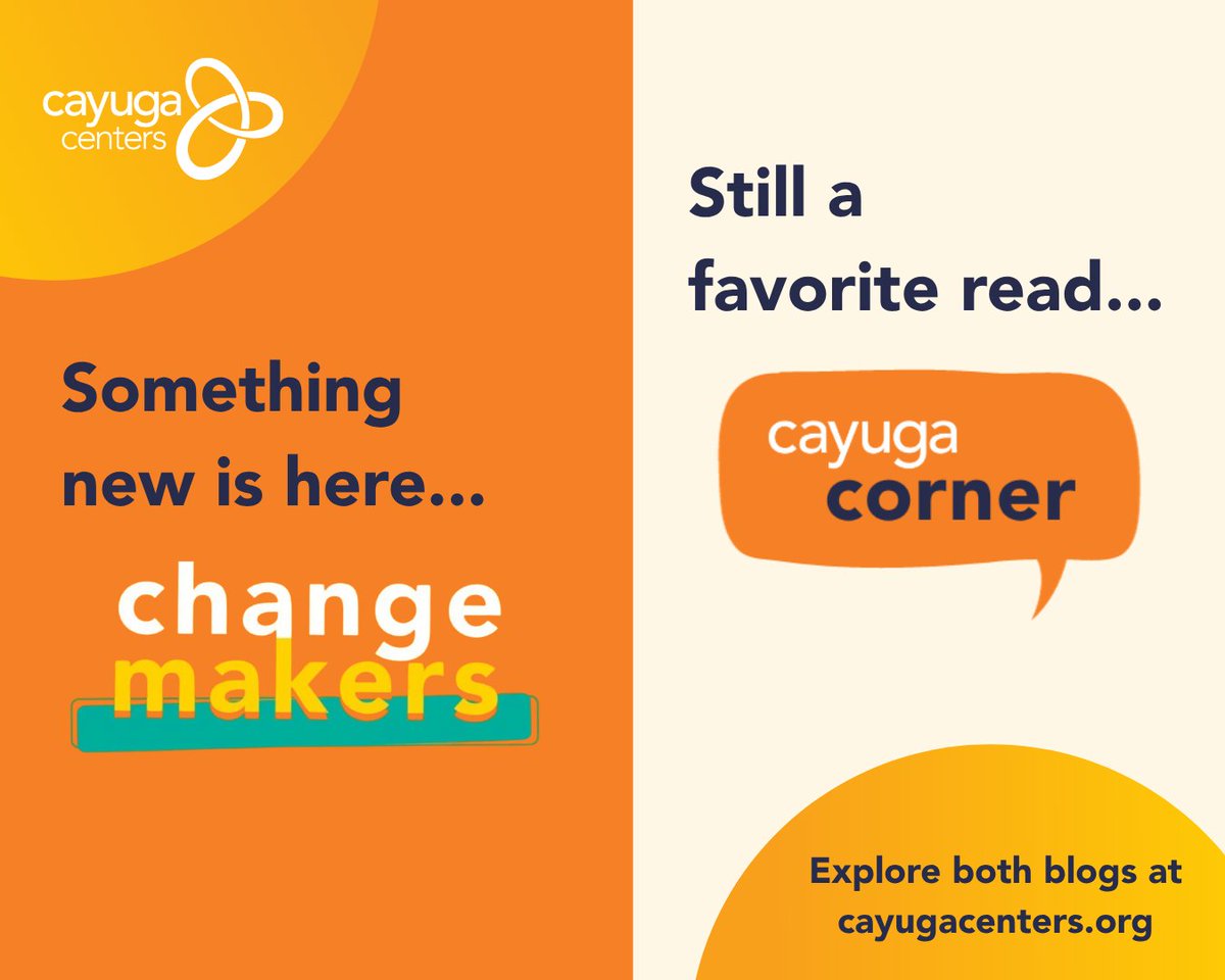 CayugaCenters's tweet photo. Something new (and something familiar!) 💬

✨ Changemakers — our new blog celebrating our staff and the impact they make.
☕ Cayuga Corner — tips, stories, and insights for foster parents and those considering fostering.

Explore both 👉 https://t.co/U8x8weG50J https://t.co/zNygEZnKJG