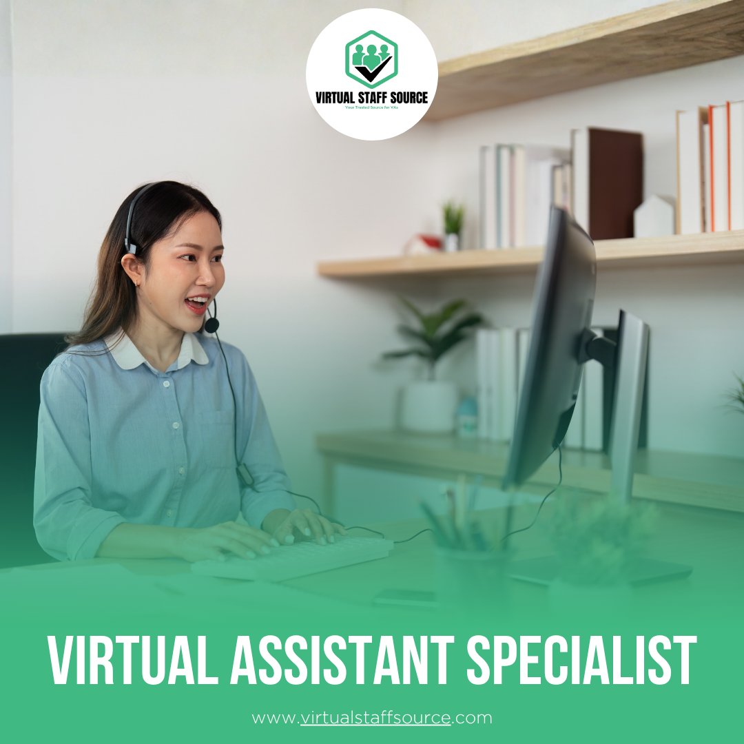 VirtualStaffSrc's tweet image. 🌟 Virtual Assistant Specialists are here! 🌟 

They’re VAs, but with an edge. 

Specialized in unique fields, they&apos;re the future! 🛠️🔮 

#VirtualStaffSource #virtualassistant #recruitment #workfromhome #gainfreedom #digitalmarketing #holidays