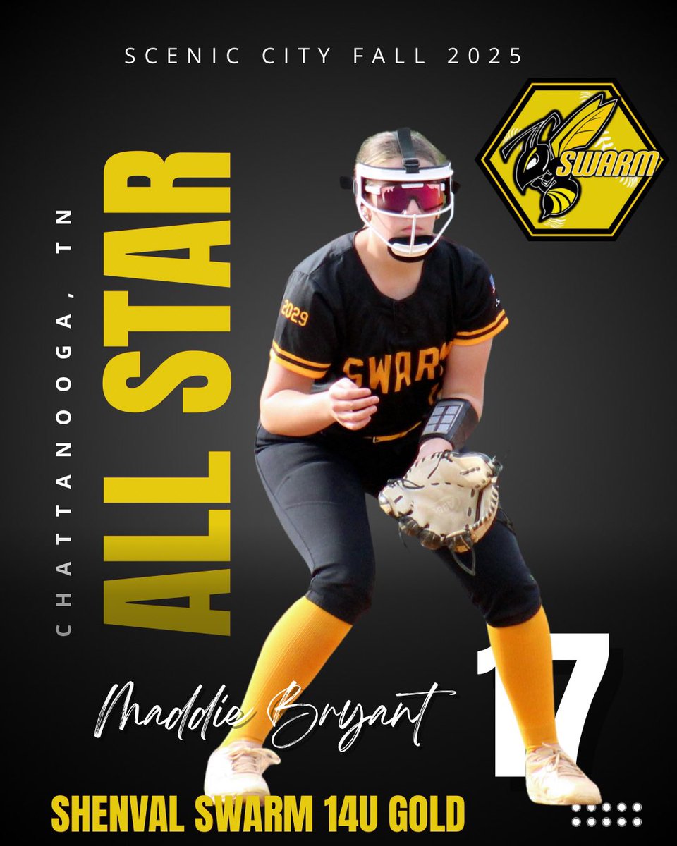 Proud to be nominated by Coach Joe to play in the all star games in scenic city. Congrats to my teammates Gabby Sophie and <a href="/brynnasoftball/">BrynnaWiseley2029</a> for also being nominated. I’ll be on Warner Park field 1 at 6:00!

#connectsports_
#2029grad
#shortstop
#outfield
#3rdbase