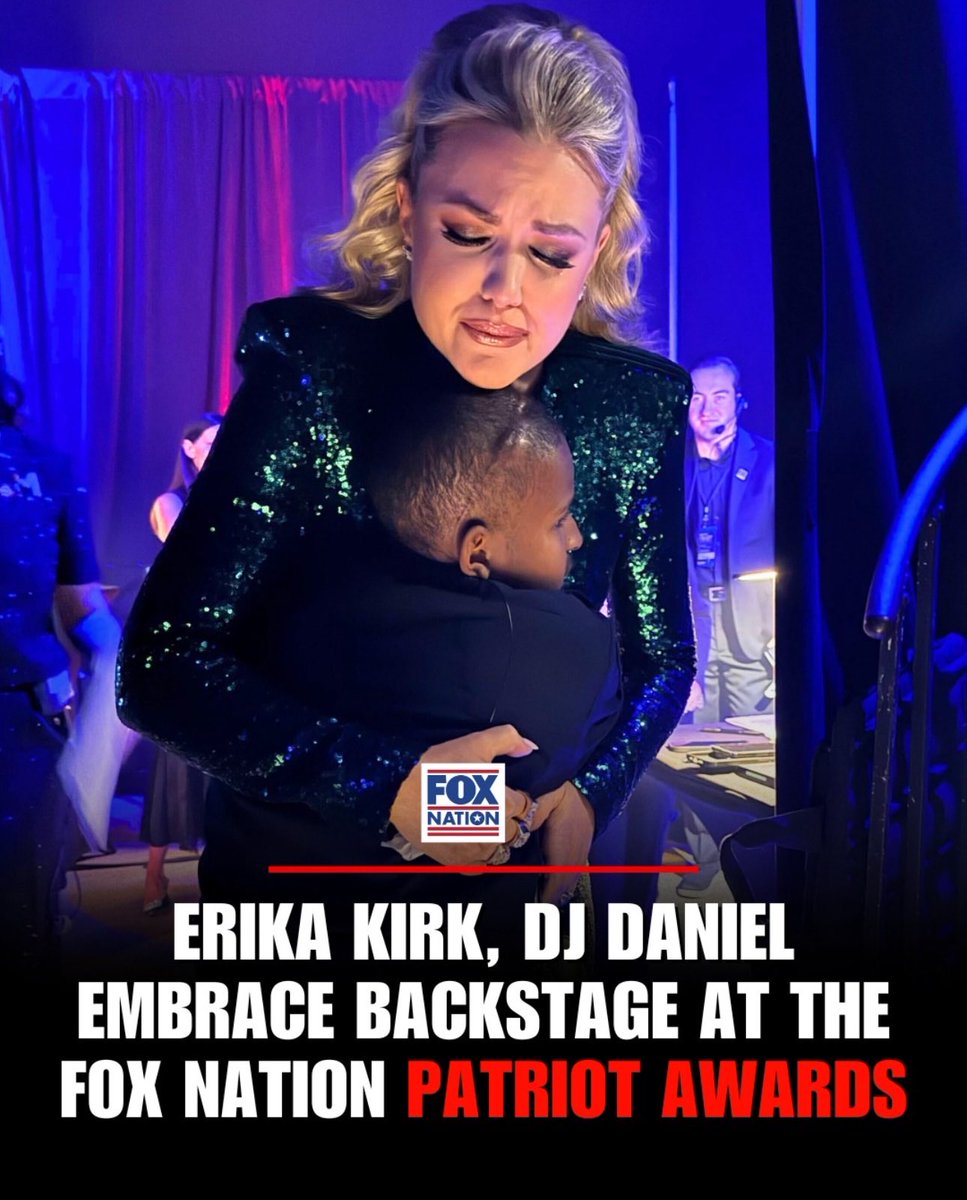 Fox News is now covering Erika Kirk's hugs
