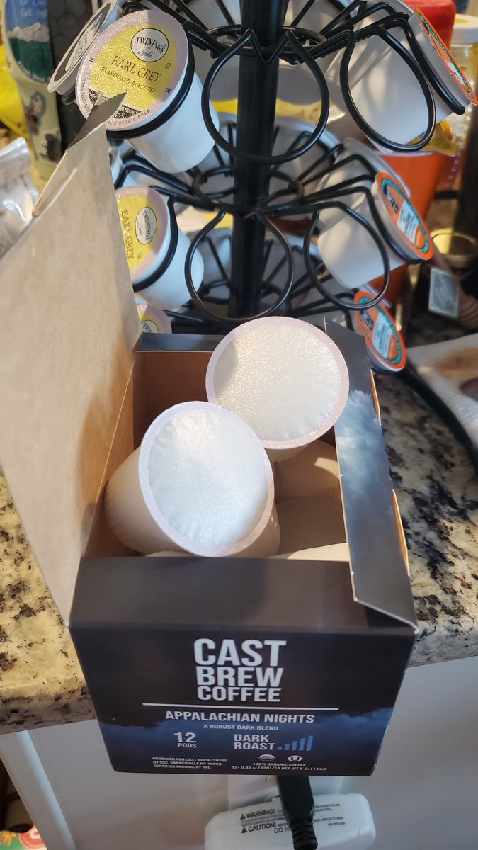 CVABuck's tweet image. Lmao. I went to load up my carousel with my fresh order of @Castbrewcoffee Appalachian Nights and now I see where they saved the 20% for this month's sale.