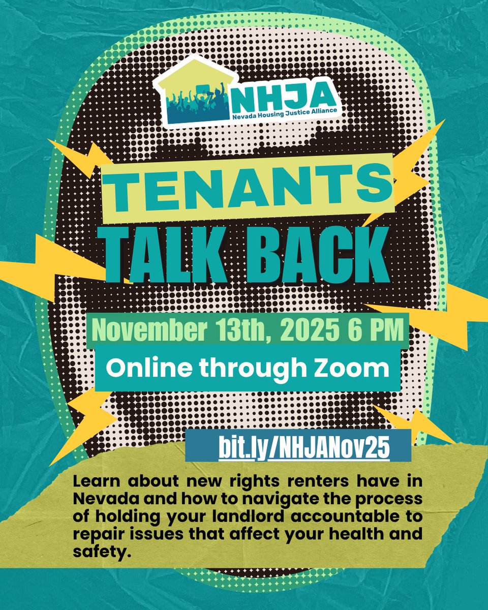 Nevada Housing Justice Alliance tweet media