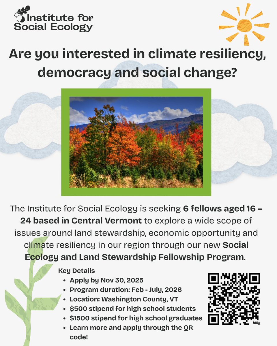Institute for Social Ecology ☀️ tweet media