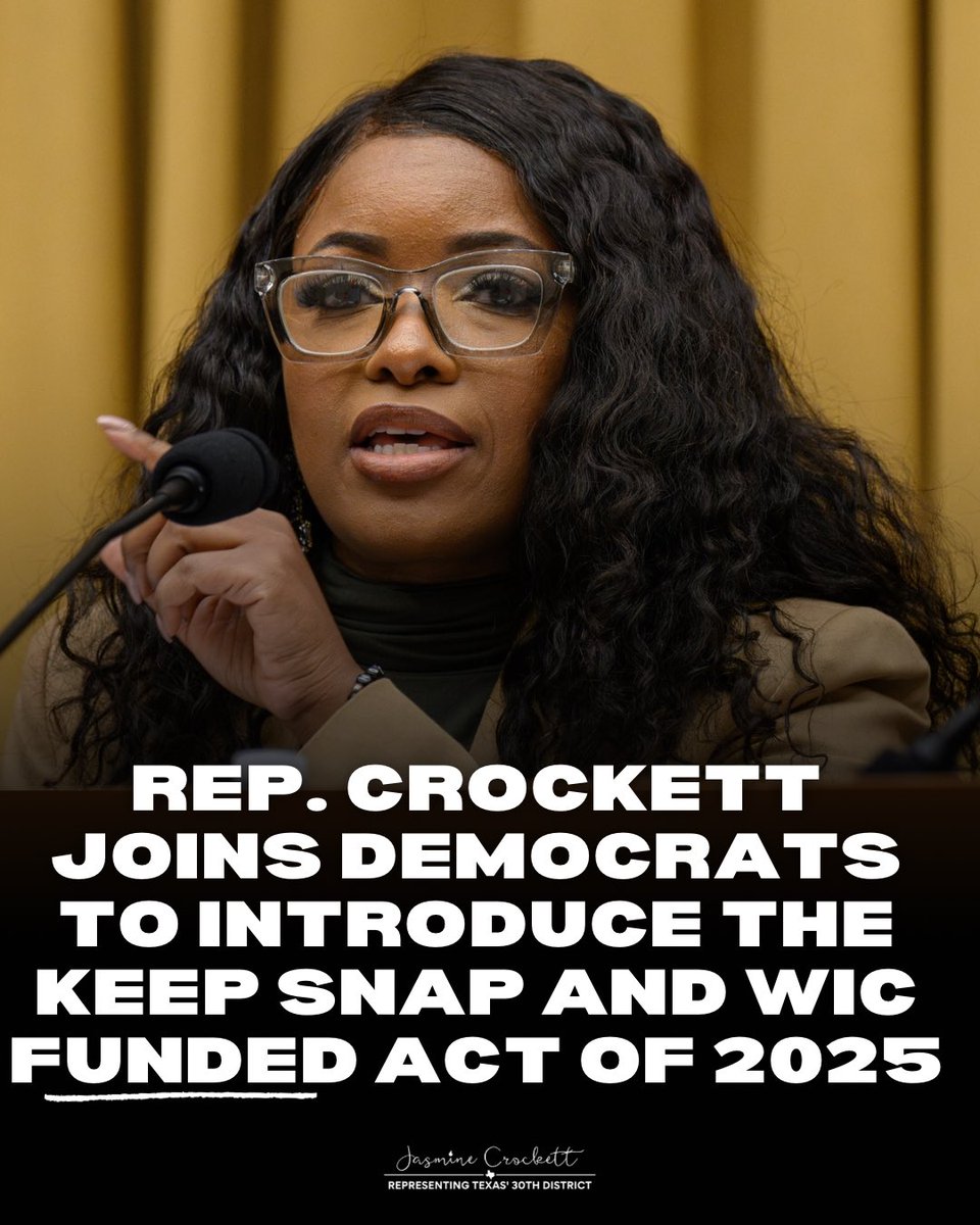 No president should be able to hold hungry families hostage because they want to play political games. In Texas, we’re talking about parents skipping meals so their kids can eat and seniors rationing groceries because their benefits haven’t come in. It’s shameful, and it’s