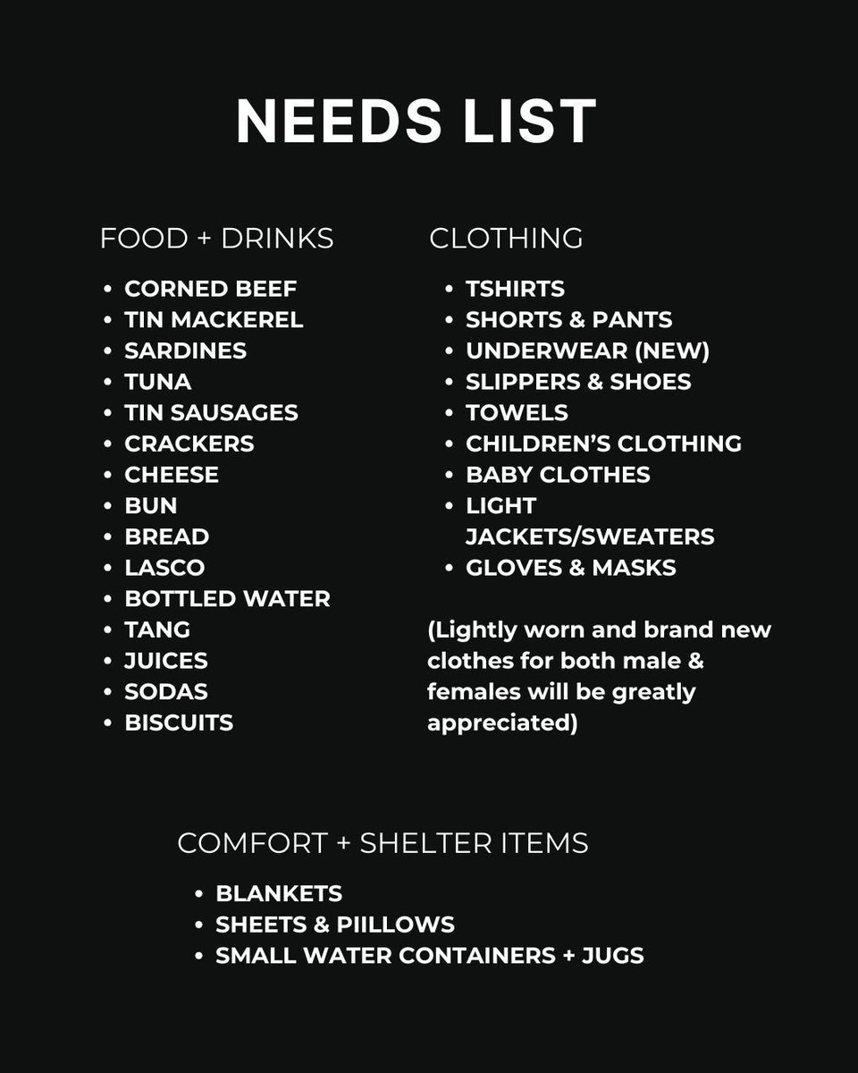 JsCallMeTee's tweet photo. Our brothers and sisters in St. Ann still need your help. 💛 https://t.co/zkHLGiIe42