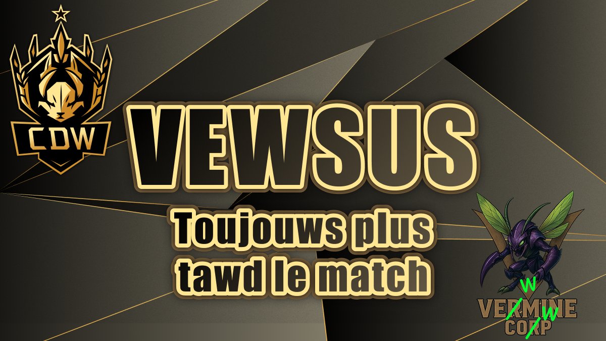 CDW_Officiel's tweet photo. CE SOIW DEWNIEW MATCH DE POOL
VS VEWMINE COWP
Je sais quoi tweet mais tkt #CDWWIN 🔥🔥🔥 https://t.co/1zY5xiqJ13