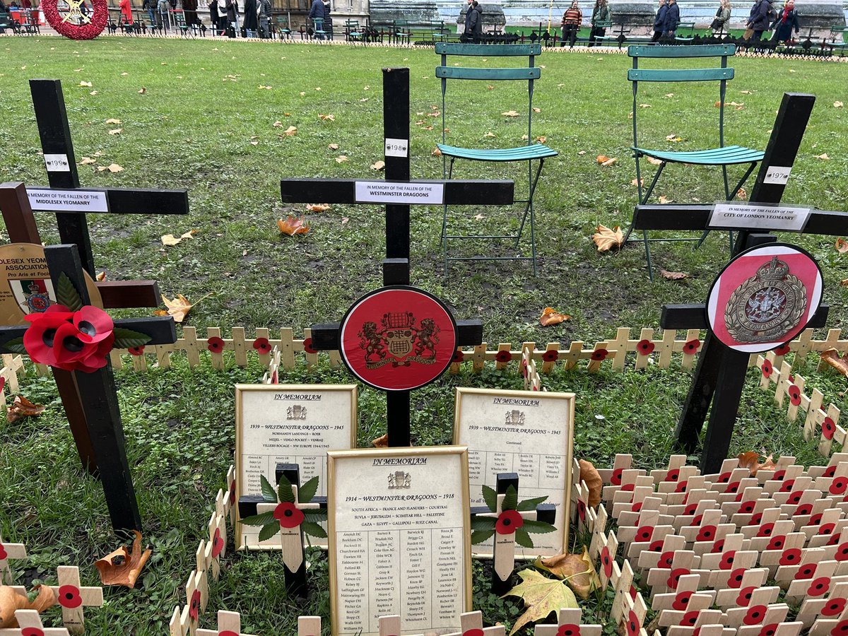 Very emotional at remembrance at Westminster Abbey this morning attended by The Queen