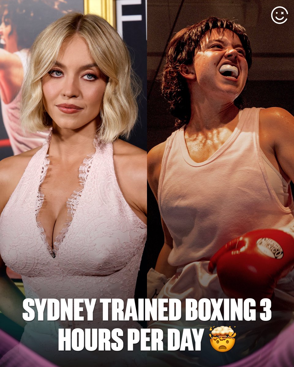 HappyPunch's tweet image. Sydney Sweeney is planning a real boxing match after starring in a fighting movie 😯

“In the middle of filming I was like, ‘I love this.’ This isn’t as hypothetical as you think it is. I’d totally do a charity bout, that’d be so sick.

You’ll have to wait, I’m serious. Stay…