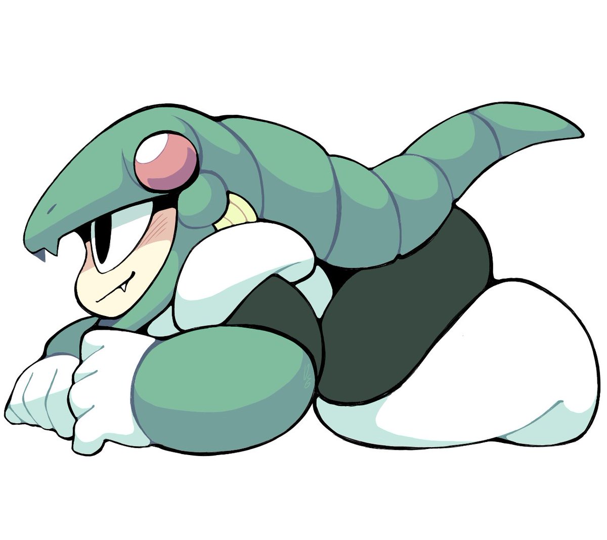 Pikaeevee13's tweet image. #megaman 🐍