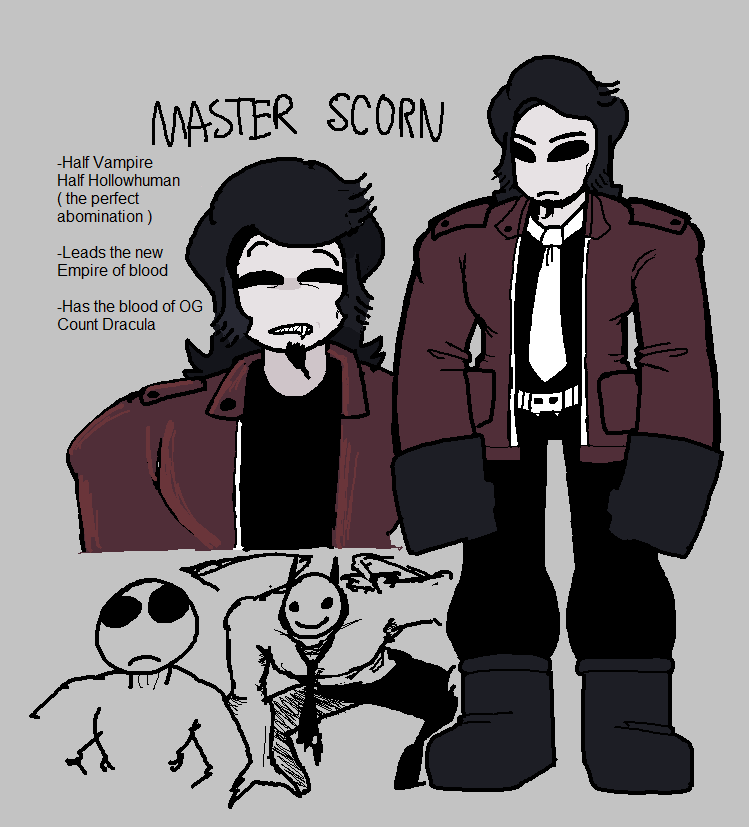 ToonsMyst's tweet photo. [ OC, DOODLE ] MEET MASTER SCORN!

Leader of a new afformed Vampire Empire, partnered with the most dangerous terrorist organization of the entire Universe. He's so evil I gave him sideburns. https://t.co/NnqNgXJEOn