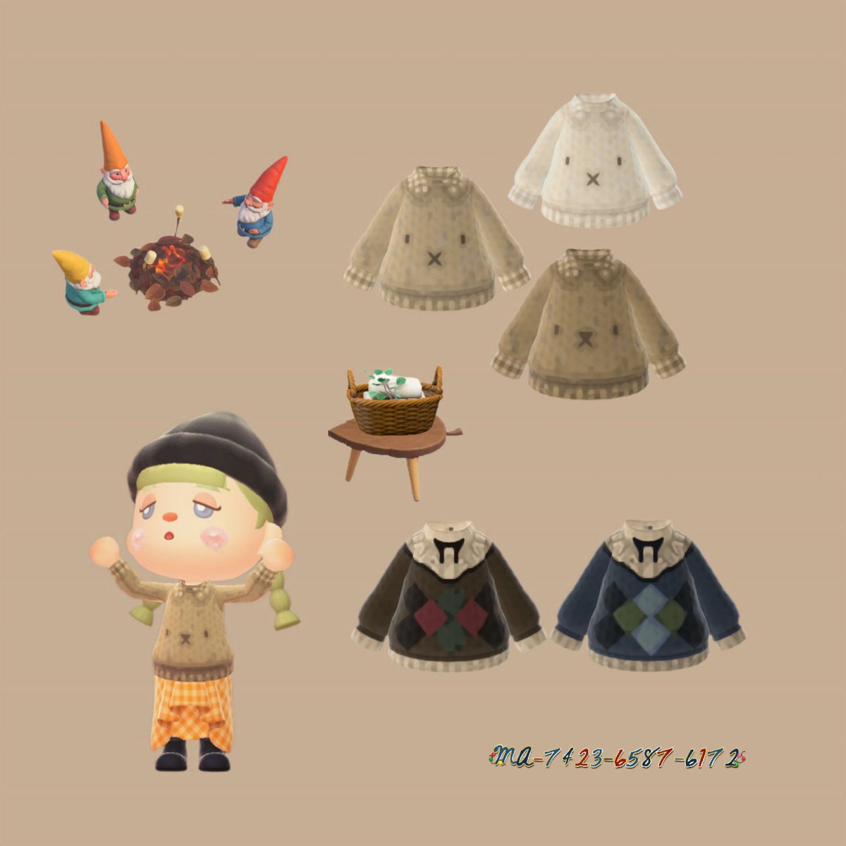 あつ森 / マイデザイン記録 (@acnl_tw_mai) / Posts / X