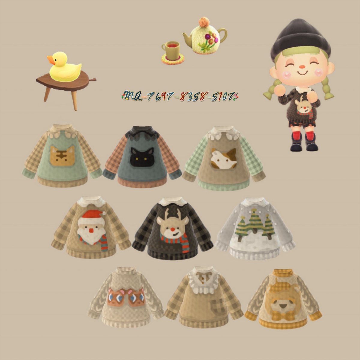 あつ森 / マイデザイン記録 (@acnl_tw_mai) / Posts / X