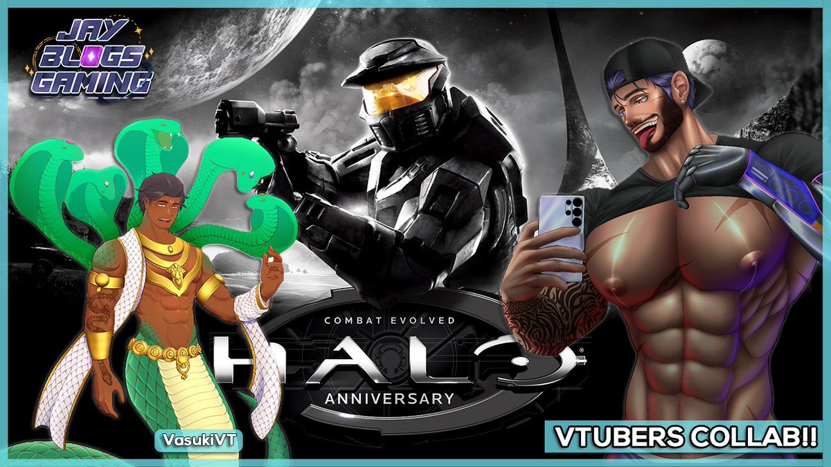 Tomorrow! – Saturday 8th November!
Halo: CEA! – “Shooting Loads with Captain Jay and Vasuki”

FT. <a href="/VasukiNagmani/">VasukiVT</a> &amp; <a href="/JayBlogsGaming/">Jay | Space Captain VTuber</a>

Time Zone's: 8PM GMT | 1PM PDT | 4PM EDT | 2PM MDT | 7AM AEST

Twitch: twitch.tv/jayblogsgaming

#VTuber | #VCarePackage | #Twitch | #HaloMCC | #Halo