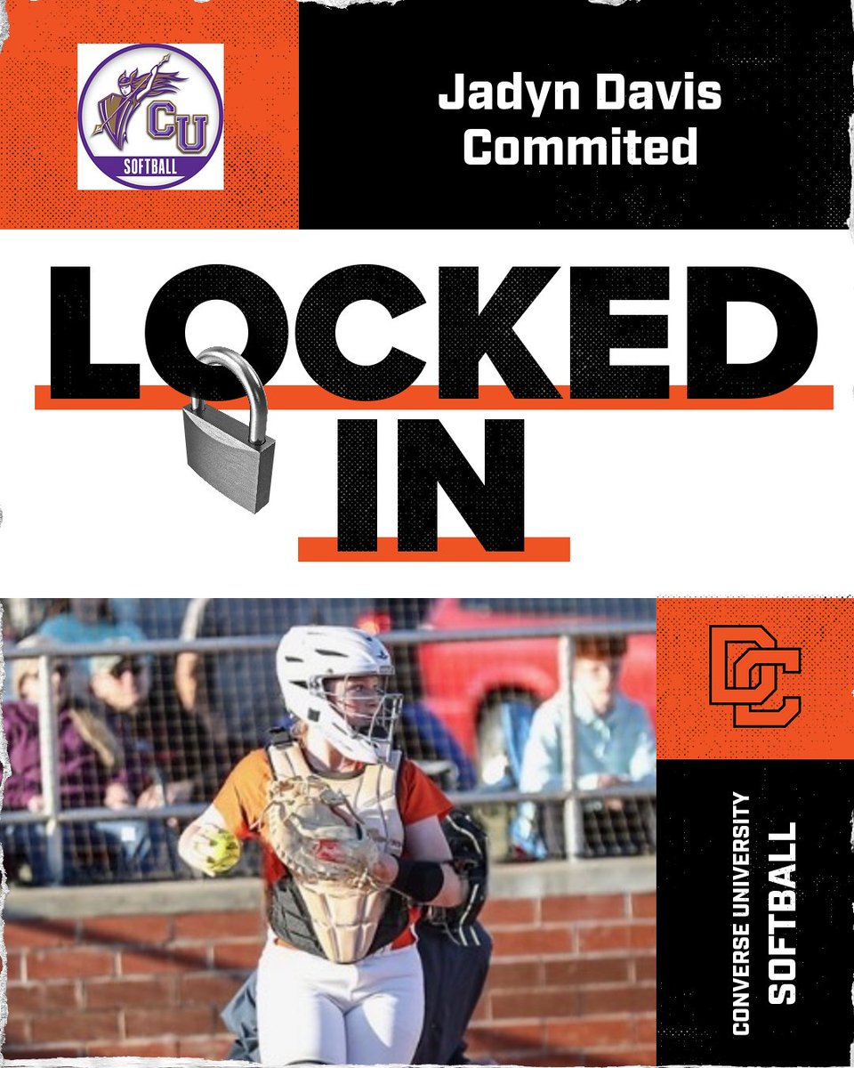 Congratulations to Jadyn Davis on her commitment to Converse University! We’re excited to see her continue her academic and athletic journey at the next level.