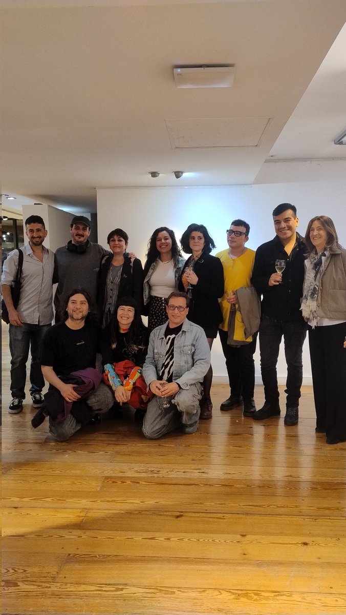 NewtroArts's tweet photo. Yesterday at the opening of the HASHTAG #3 exhibition 🫂✨

Thanks to @GabrielaSerkin and @parselis for the invitation! https://t.co/lIQquyro70