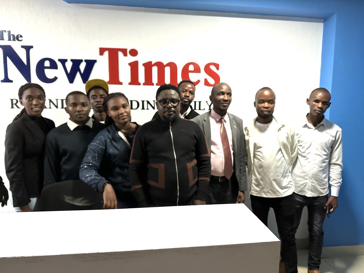 Today, November 7, Year Two and Year Three Journalism students from Institut Catholique de Kabgayi <a href="/ICKKabgayi/">Institut Catholique de Kabgayi (ICK)</a>  visited Rwanda Broadcasting Agency <a href="/rbarwanda/">Rwanda Broadcasting Agency (RBA)</a>  and <a href="/NewTimesRwanda/">The New Times (Rwanda)</a> for a study trip designed to help them connect classroom learning with real media practice.

A big