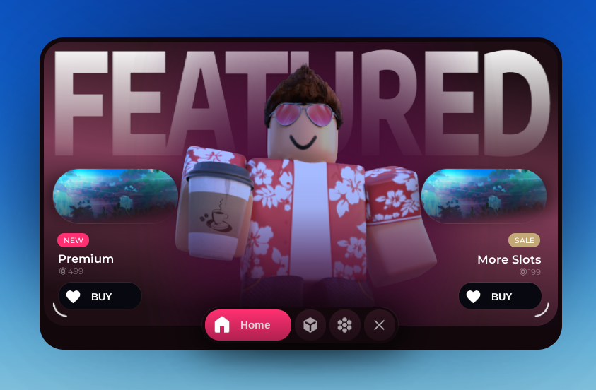 TrentaFx's tweet photo. Recent UI commission for @FanOfParent really love how this turned out!❤️ #ROBLOX #robloxart #RobloxDev #Development #developer https://t.co/sKVAOyEGgI