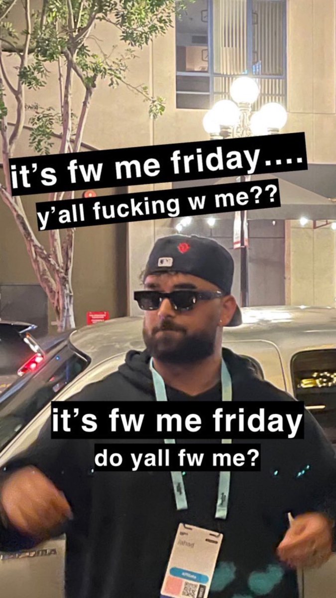ahad's tweet photo. ITS FWM FRIDAY 🔥

WHOS FW ME ⁉️ https://t.co/wYAvbLw3Ze