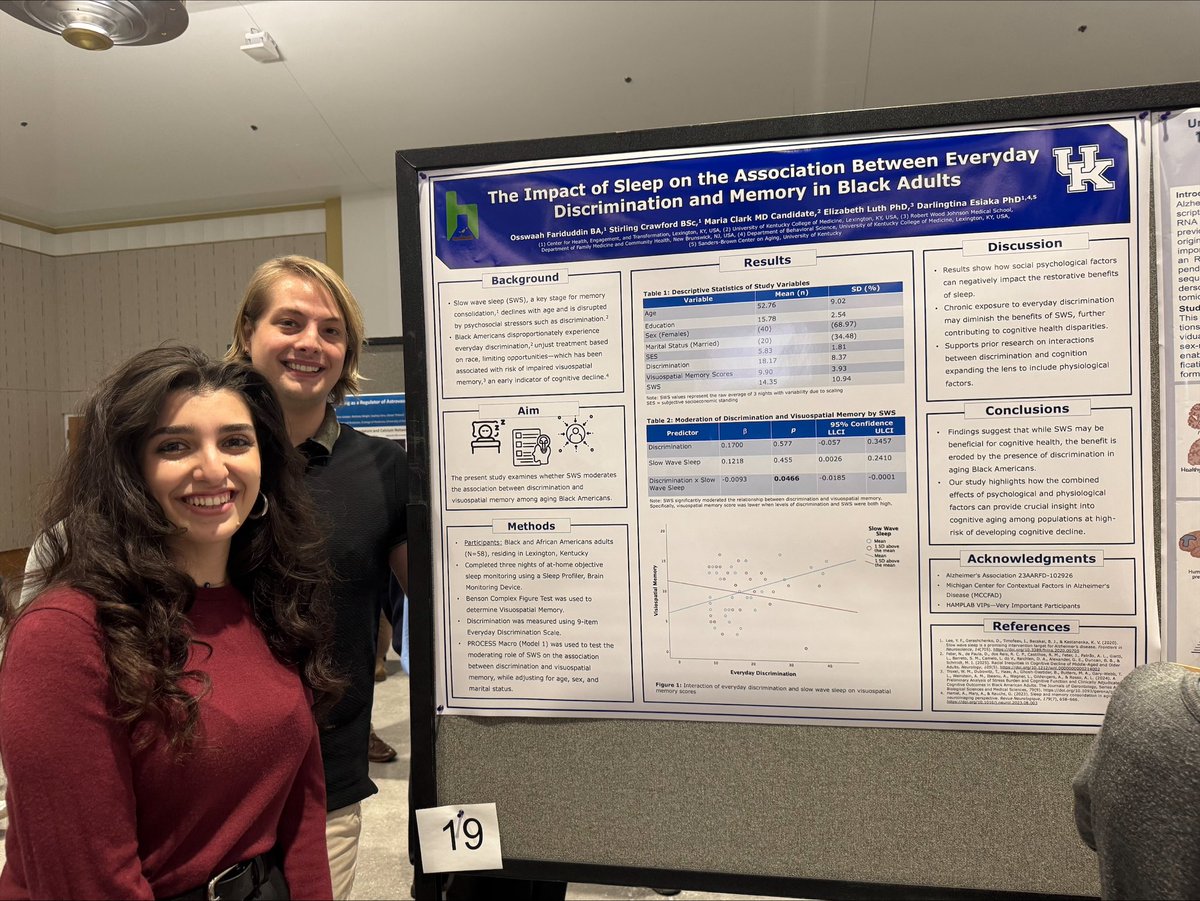 hamplab's tweet image. On Friday, October 31, 2025, our lab attended the 2025 Markesberry Symposium. Thank you to the Sanders-Brown Center on Aging for hosting such a meaningful event.