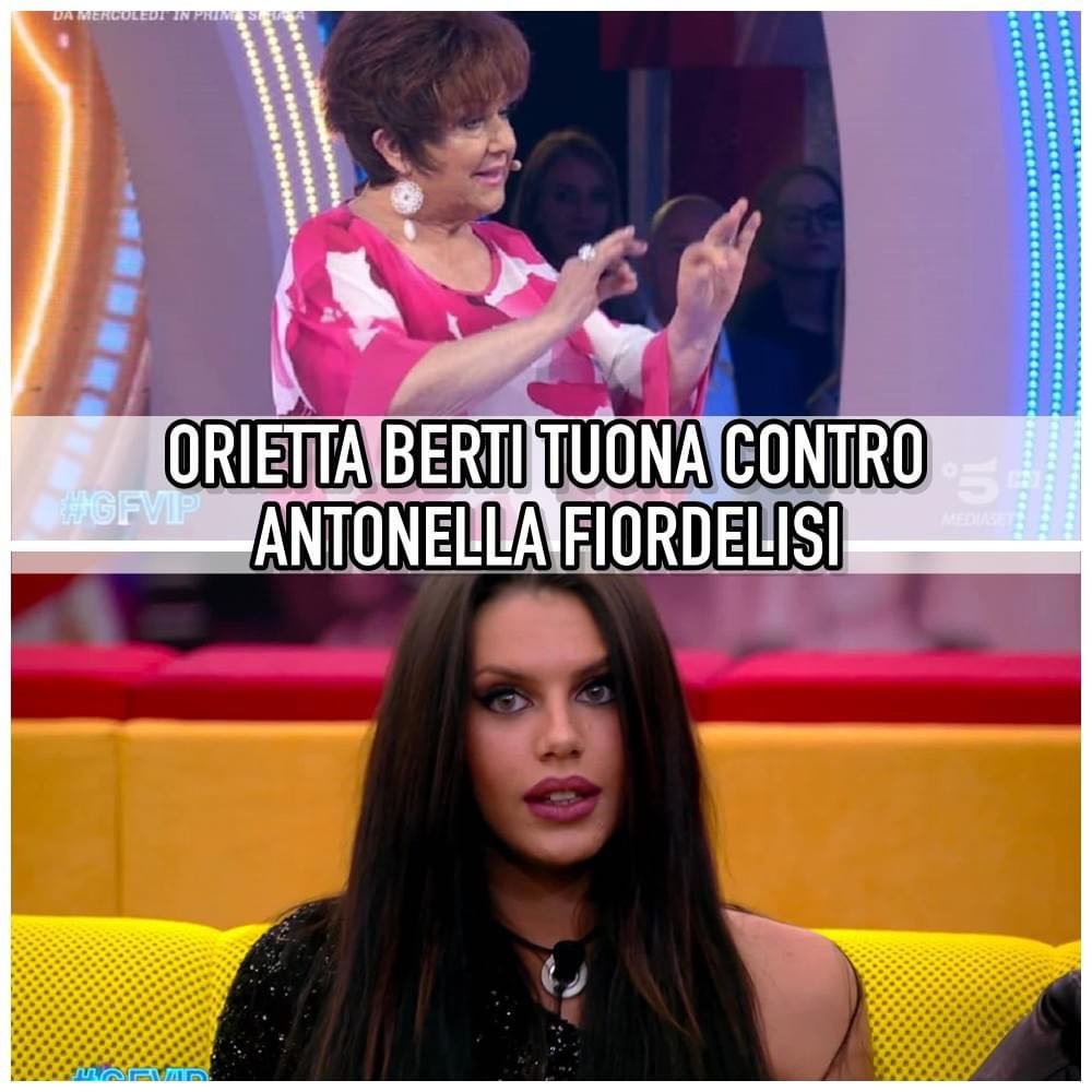 zimbello80's tweet photo. Orietta Berti si ritrova a commentare di nuovo Antonella Fiordelisi😆#taleequale https://t.co/nmlp2wJdza