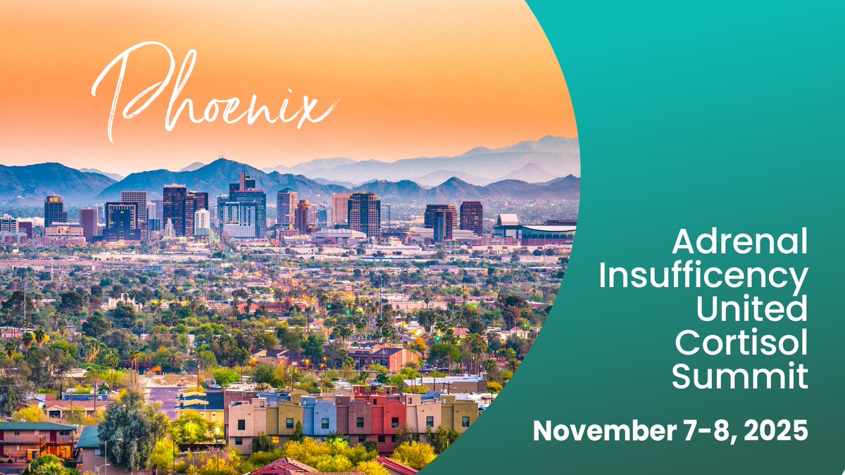 neurocrine's tweet photo. We’re honored to be a sponsor of Adrenal Insufficiency United’s Cortisol Summit being held November 7-8 in Phoenix. Neurocrine is committed to supporting patients, their caregivers, and families who are affected by adrenal insufficiency. Learn more: https://t.co/DCQIGLd7OF https://t.co/w9Hzxw4jeX