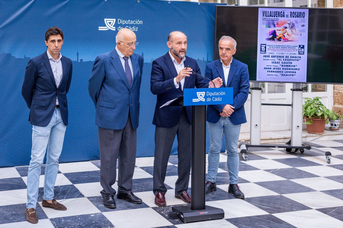 #Actualidad #Temporada25 #NoticiasEscuelas

✍️La AAET “Pedro Romero” presenta en la Excma. Diputación de Cádiz la novillada de Villaluenga del Rosario para los “seis mejores andaluces” 

➡️escuelastaurinasandaluzas.com/2025/11/07/la-…
