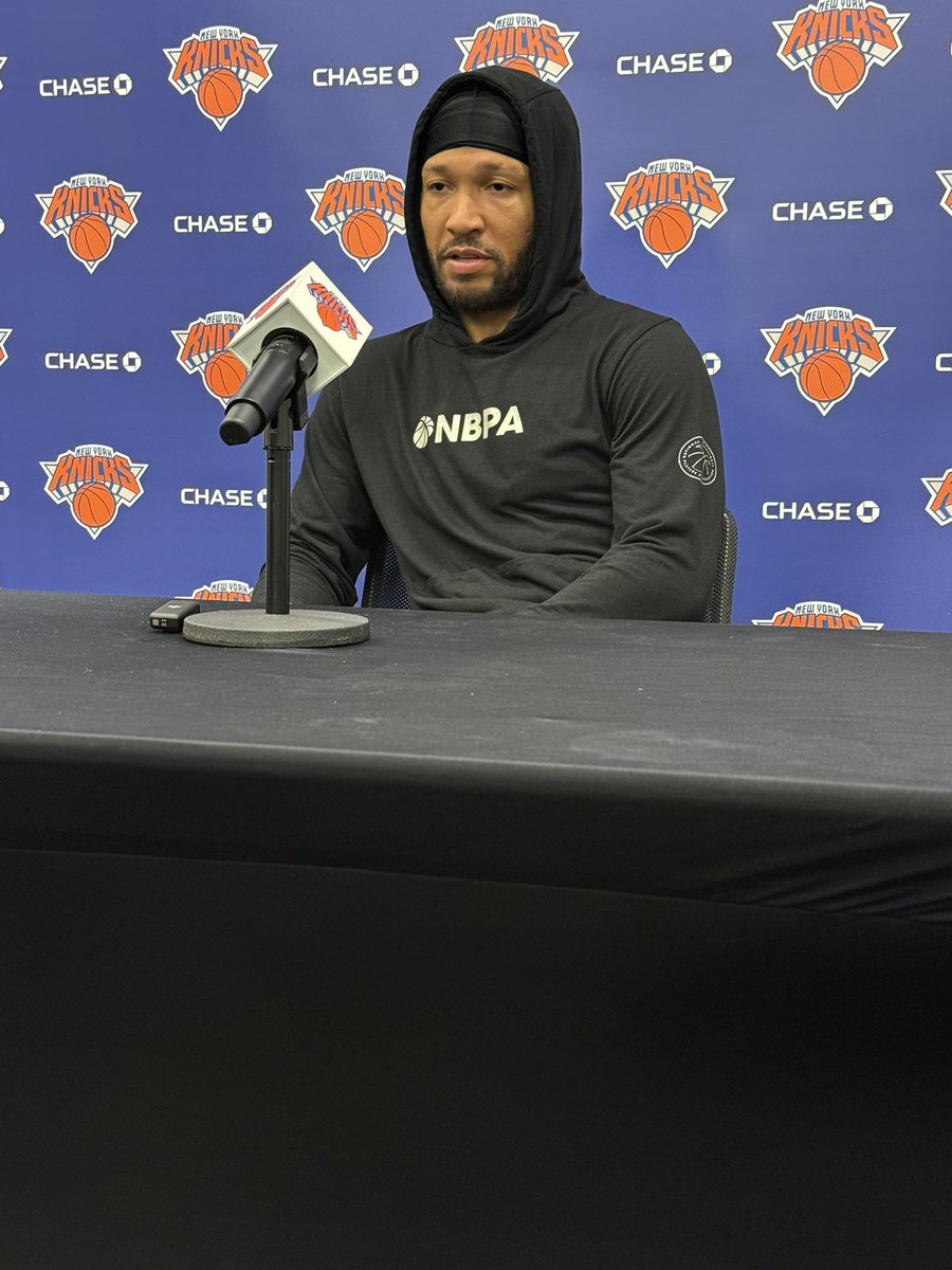 In light of Graham Gano’s comments about receiving death threats and abuse on social media, asked Jalen Brunson about his experience with it. 

The #Knicks star opened up on what he’s dealt with:👇

"It’s definitely crossed a line a couple of times. Actually, I would say more