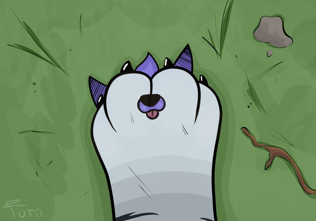 Caught ur snoot! uwu
<a href="/FuroFur/">Fluffy Grape (Furo) 🍇</a> 🖼
#macromicro #macrofurry #paws #mommytigress