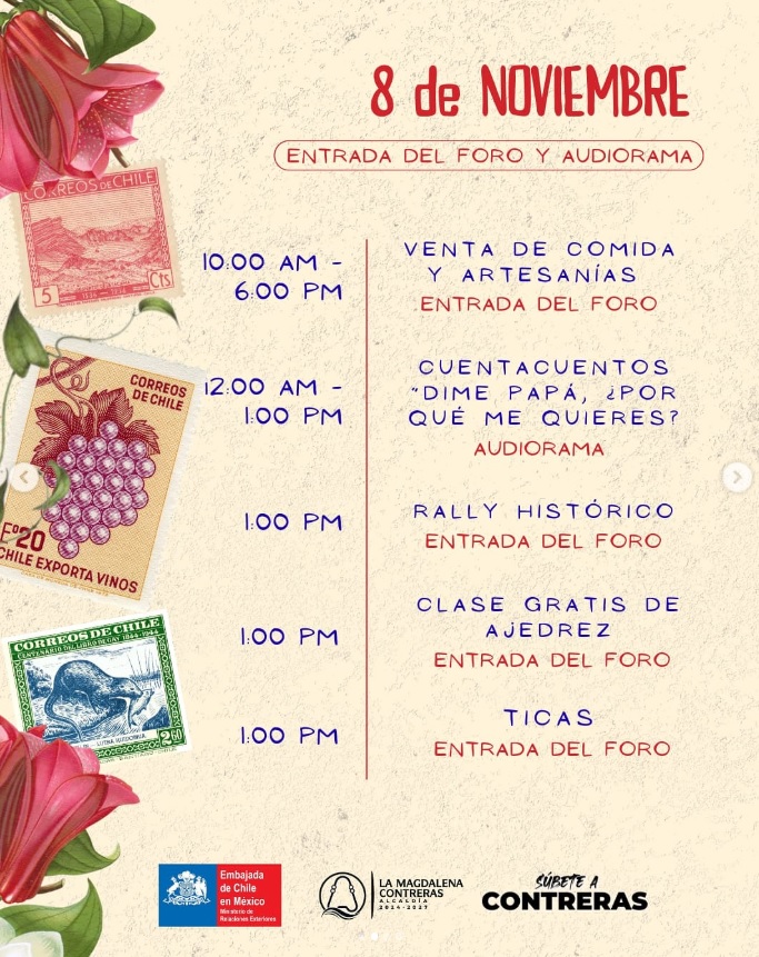 Embajada de Chile en México tweet media