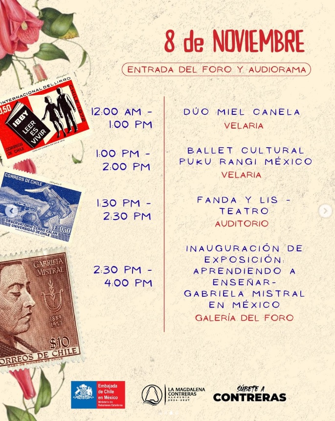 Embajada de Chile en México tweet media