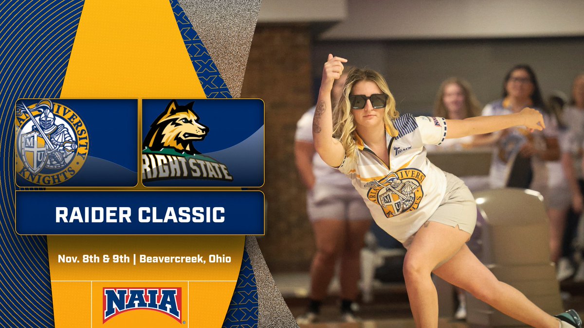 The Knights are back in action as <a href="/MarianU_Bowling/">Marian University Bowling</a> competes in the annual Wright State Raider Classic this weekend!