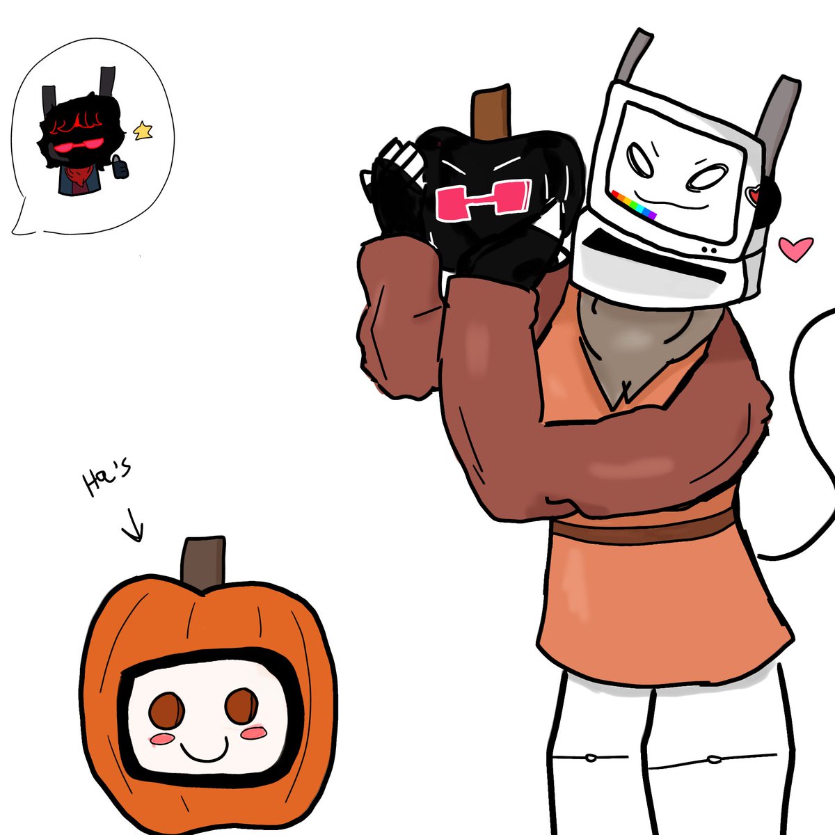 Audiobrushanons's tweet photo. It's not halloween but i thought this was cute -🌱
#audiobrush https://t.co/w8oW84VkxY