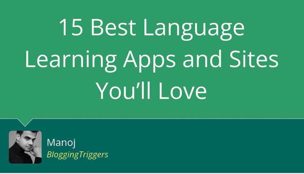HeartofManoj's tweet image. Ready to speak a new language with confidence? These 15 language learning apps and sites will have you chatting like a native before you know it. Start your language journey today!

Read more 👉 lttr.ai/AkthJ

#LearnLanguages #Travel #Education