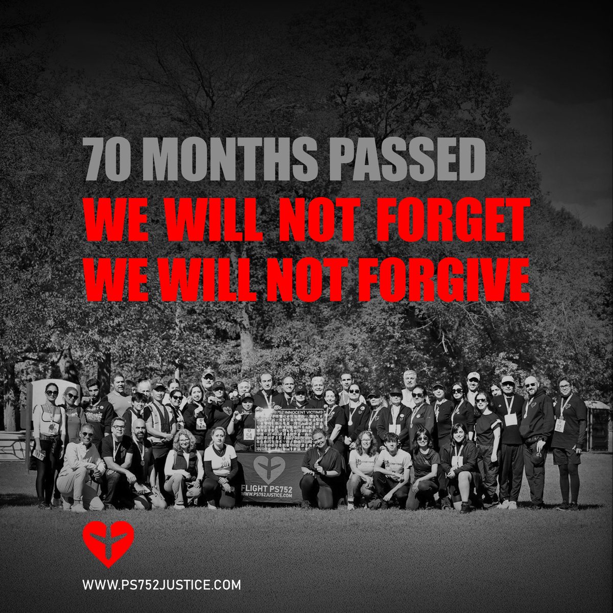هفتاد ماه گذشت...

#نه_میبخشیم_نه_فراموش_میکنیم 
#دادخواهی #ps752justice