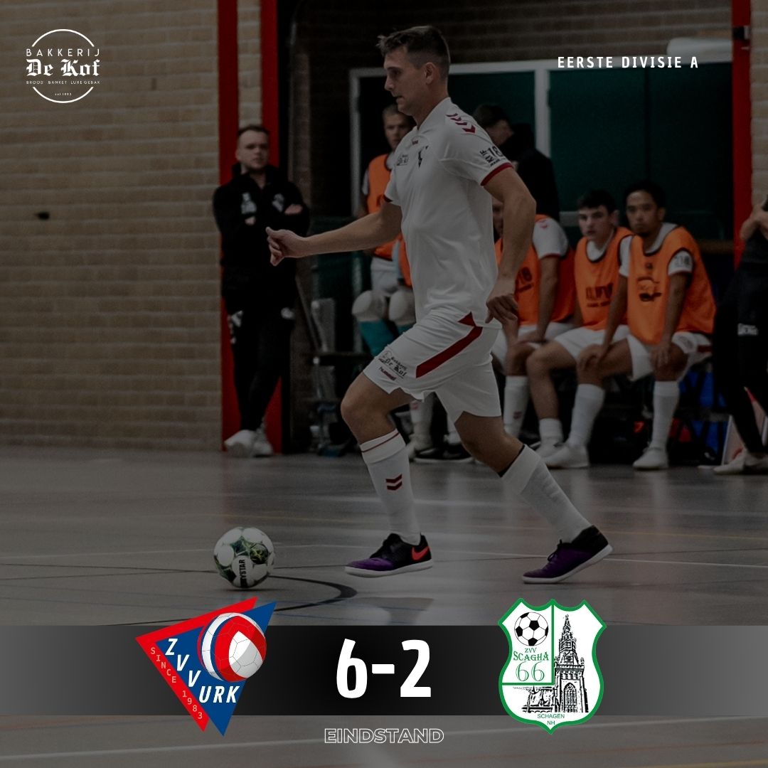 👏 Belangrijke overwinning op Scagha'66! #URKSCA

⚽️ Doelpuntenmakers: Jelbert Loosman (2x), Jonathan Kater (2x), Albert Hendrik Romkes, Tjeerd Korf.