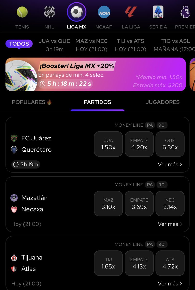 BernardoPicks's tweet image. Dinámica de Viernes BOTANERO en  @Draftea_Mexico 🇲🇽 🍻 

2 ganadores de $500💰

Para participar tienes que hacer lo siguiente:
-Dar Like ♥️ y RT 🔁 
-Acertar resultado de los 3 partidos (ganador o empate) 
-Acertar si habrá over/under 8.5 goles entre los 3 partidos juntos…