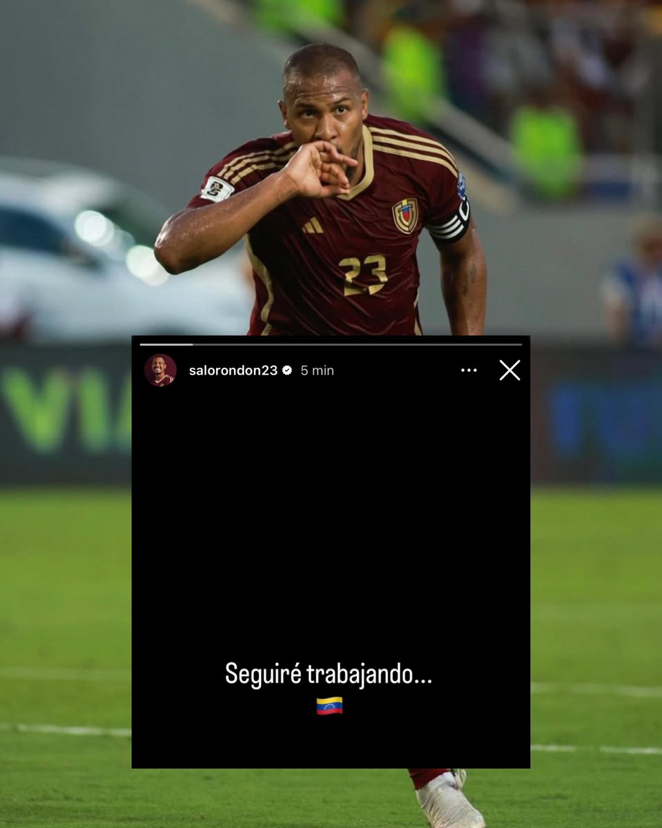 elmundounbalon's tweet image. José “Brujo” Martínez y Salomón Rondón publicaron esto en sus redes sociales tras la convocatoria de Fernando Aristeguieta para los próximos amistosos. 👀

🫣 ¿Qué opinas?