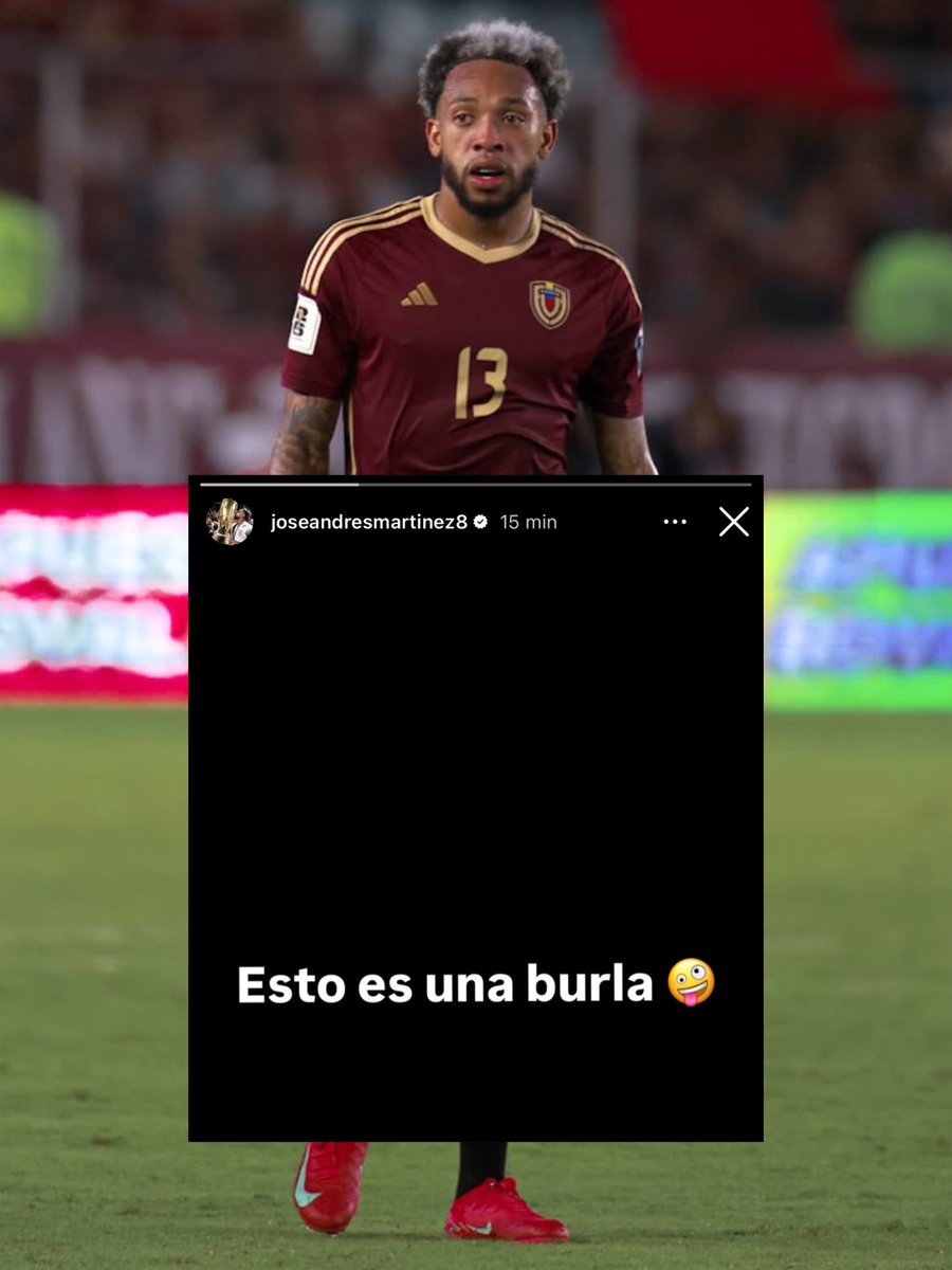 elmundounbalon's tweet image. José “Brujo” Martínez y Salomón Rondón publicaron esto en sus redes sociales tras la convocatoria de Fernando Aristeguieta para los próximos amistosos. 👀

🫣 ¿Qué opinas?