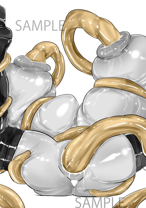 触手系のニプルファックめいたやつ 