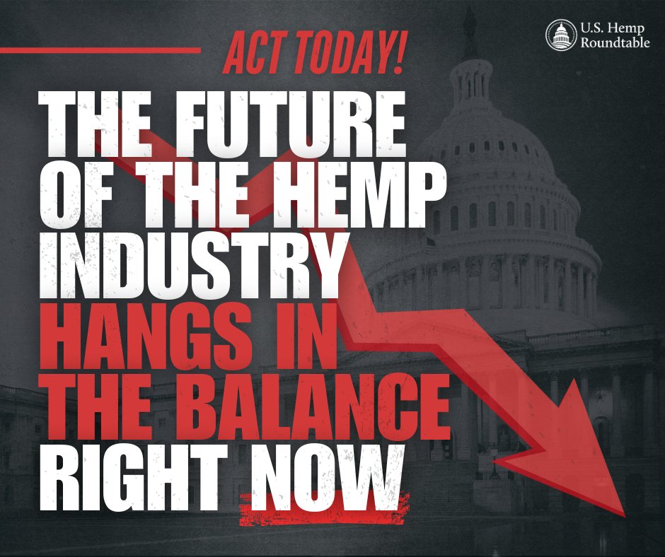 This is it, and it’s DEFCON1 for hemp. Today (seriously, TODAY), we need YOU to email your Senators.
 
We are at a pivotal point. WEIGH IN TODAY to help take the hemp ban off the table once and for all.

Send your email NOW &gt; bit.ly/4nFo6xN