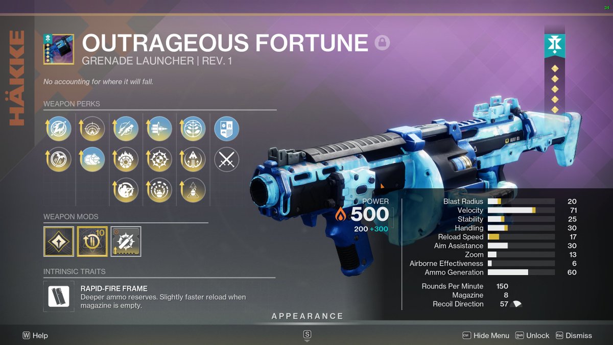 No one can tell me they got rid of perk weighing