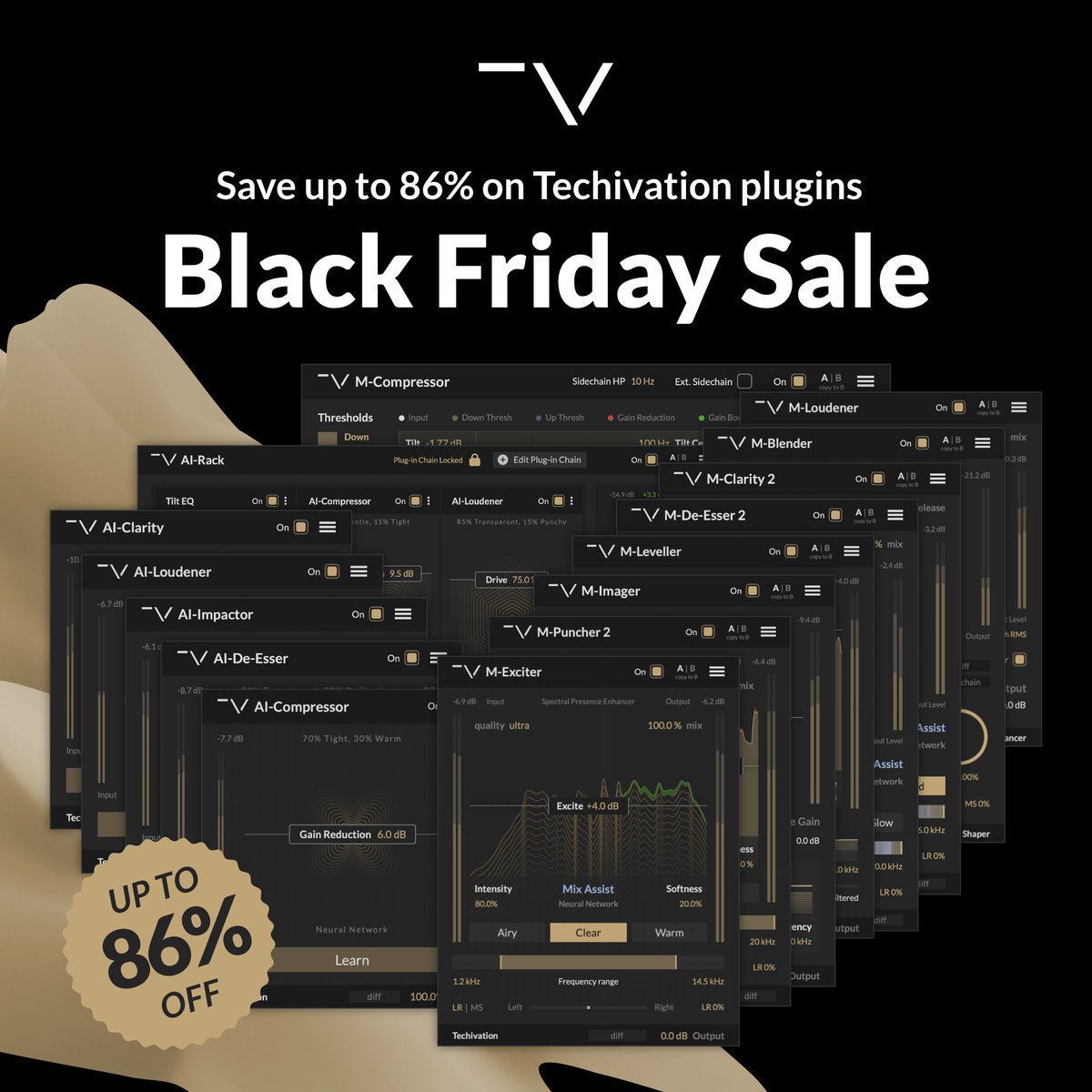 techivation's tweet image. Techivation Black Friday Sale Starts Now! 🎉 UP TO 86% OFF - Until November 30, 2025.

Don’t miss this once-a-year opportunity to save big on industry-leading tools.

Explore deals: techivation.com/products/