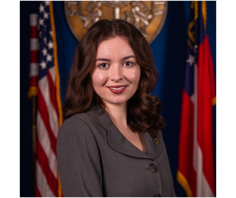 CSPC_DC's tweet image. Welcome back to &quot;Fellows Friday!&quot; We&apos;re pleased to share our second to last profile on our At-Large Fellows for this cohort. Victoria Oltean is a senior studying political science at @GeorgiaStateU.